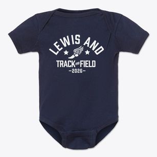 Lewis And Clark Campus Track and Field Baby Onesie