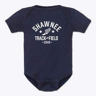 Shawnee Middle School Track and Field Baby Onesie