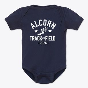 Alcorn Elementary School Track and Field Baby Onesie