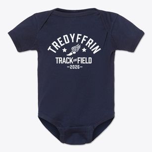 Tredyffrin / Easttown Middle School Track and Field Baby Onesie