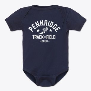 Pennridge High School Track and Field Baby Onesie