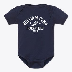 William Penn Middle School Track and Field Baby Onesie