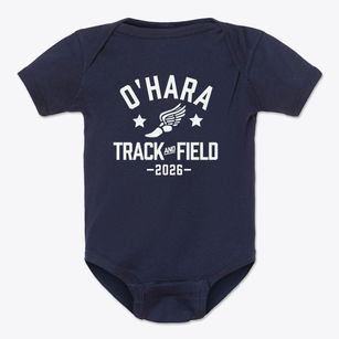 O'hara Elementary School Track and Field Baby Onesie