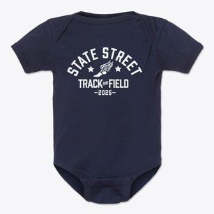 State Street Elementary School Track and Field Baby Onesie