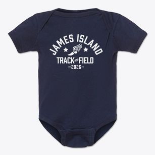 James Island Middle School Track and Field Baby Onesie