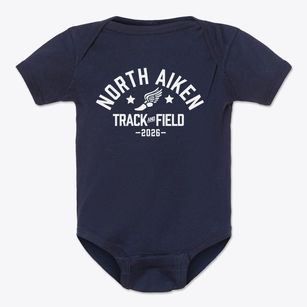 North Aiken Elementary School Track and Field Baby Onesie