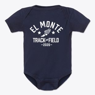 El Monte High School Track and Field Baby Onesie