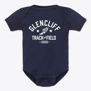 Glencliff Comprehensive High School Track and Field Baby Onesie