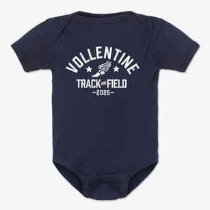 Vollentine Elementary School Track and Field Baby Onesie