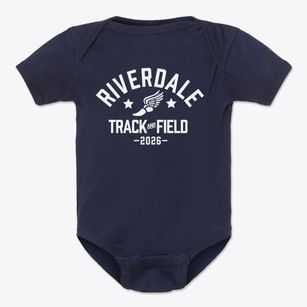 Riverdale High School Track and Field Baby Onesie