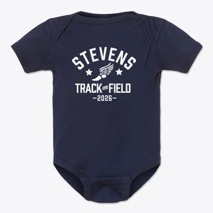 John Paul Stevens High School Track and Field Baby Onesie