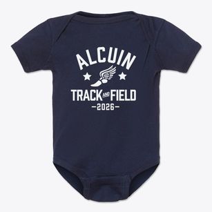 Alcuin School Track and Field Baby Onesie