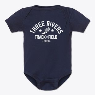 Three Rivers Junior High School Track and Field Baby Onesie