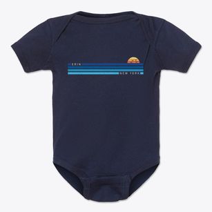 Erin New York Water View Baby Onesie