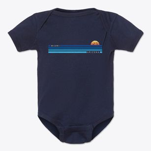 Miami Arizona Water View Baby Onesie
