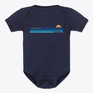 Princeton Indiana Water View Baby Onesie