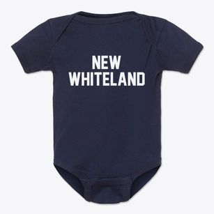 New Whiteland Indiana Classic Block Baby Onesie