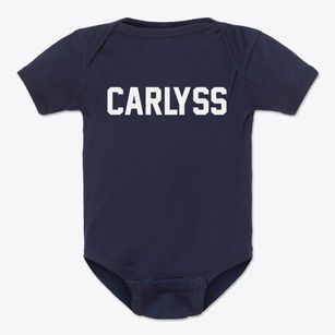 Carlyss Louisiana Classic Block Baby Onesie