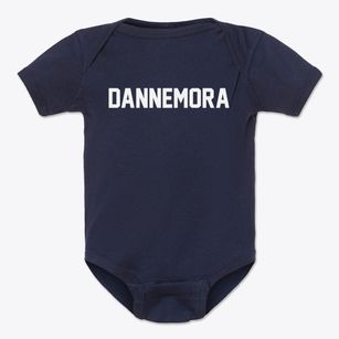 Dannemora New York Classic Block Baby Onesie