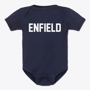 Enfield New Hampshire Classic Block Baby Onesie