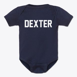 Dexter Michigan Classic Block Baby Onesie
