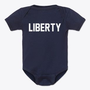Liberty North Carolina Classic Block Baby Onesie
