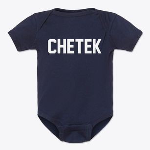 Chetek Wisconsin Classic Block Baby Onesie