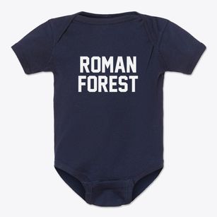 Roman Forest Texas Classic Block Baby Onesie