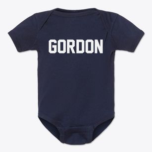 Gordon Nebraska Classic Block Baby Onesie