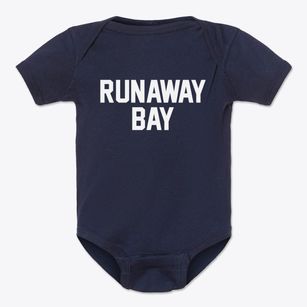 Runaway Bay Texas Classic Block Baby Onesie