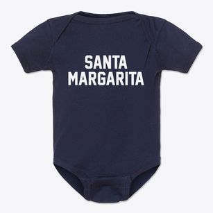 Santa Margarita California Classic Block Baby Onesie