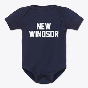 New Windsor New York Classic Block Baby Onesie