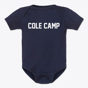 Cole Camp Missouri Classic Block Baby Onesie