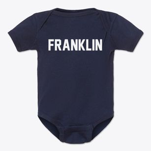 Franklin Nebraska Classic Block Baby Onesie