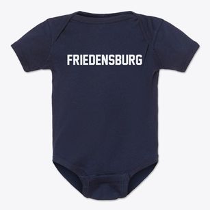 Friedensburg Pennsylvania Classic Block Baby Onesie