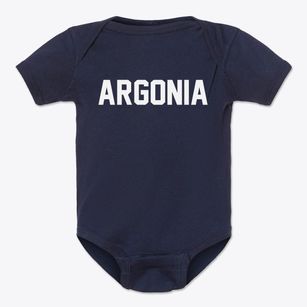Argonia Kansas Classic Block Baby Onesie