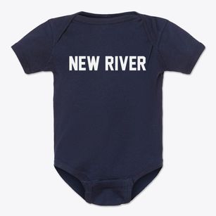 New River Virginia Classic Block Baby Onesie
