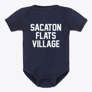 Sacaton Flats Village Arizona Classic Block Baby Onesie