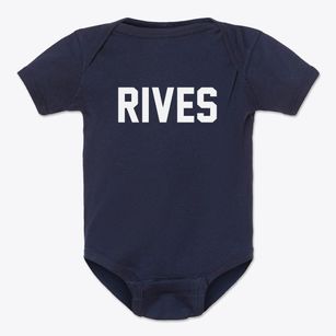 Rives Tennessee Classic Block Baby Onesie