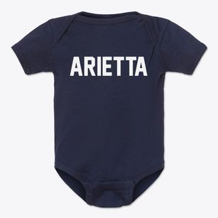 Arietta New York Classic Block Baby Onesie