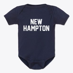 New Hampton Missouri Classic Block Baby Onesie
