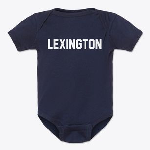 Lexington Georgia Classic Block Baby Onesie