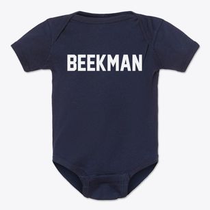 Beekman New York Classic Block Baby Onesie