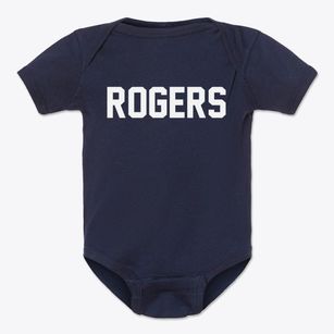 Rogers Nebraska Classic Block Baby Onesie