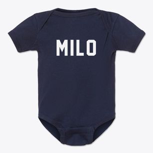 Milo Missouri Classic Block Baby Onesie