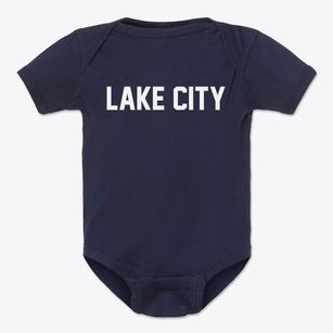 Lake City California Classic Block Baby Onesie