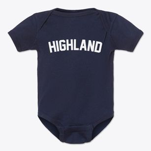 Highland New York Classic Curve Baby Onesie