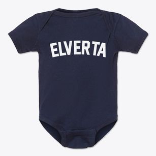 Elverta California Classic Curve Baby Onesie