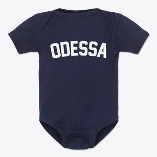 Odessa Missouri Classic Curve Baby Onesie