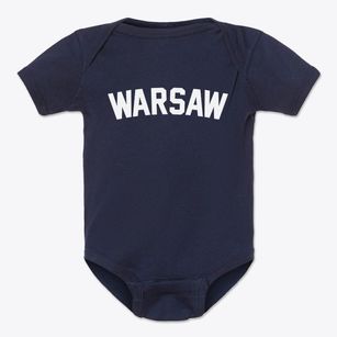 Warsaw New York Classic Curve Baby Onesie